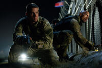 Channing Tatum as Duke and Dwayne Johnson as Roadblock in "G.I. Joe: Retaliation."
