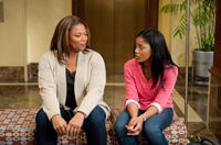 Queen Latifah as Vi Rose Hill and Keke Palmer as Olivia Hill in "Joyful Noise."