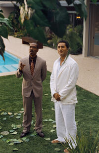 Eddie Murphy and Cliff Curtis in "A Thousand Words."