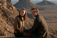 Saoirse Ronan and Jake Abel in "The Host."