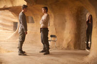 Max Irons, Jake Abel and Saoirse Ronan in "The Host."
