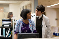 Taraji P. Henson and Orlando Bloom in "The Good Doctor."