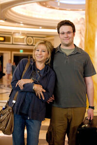Barbra Streisand as Joyce Brewster and Seth Rogen as Andrew Brewster in "The Guilt Trip."