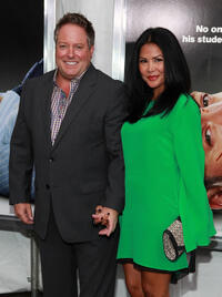 Gary Valentine and Jackyline Valentine at the New York premiere of "Here Comes the Boom."