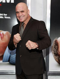 Bas Rutten at the New York premiere of "Here Comes the Boom."