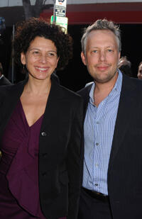 Co-Chairman of Universal Pictures Donna Langley and producer Eric Kopeloff at the California premiere of "Savages."