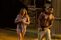 Tania Raymondei as Nikki and Tremaine 'Trey Songz' Neverson as Ryan in "Texas Chainsaw 3D."