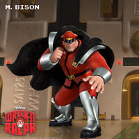 M. Bison voiced by Gerald C. Rivers in "Wreck-it Ralph."