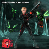 Sergeant Calhoun voiced by Jane Lynch in "Wreck-it Ralph."