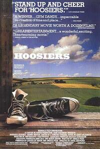 Poster art for "Hoosiers."
