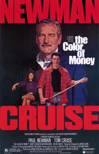 Poster art for "The Color of Money."