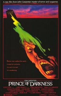 Poster art for "Prince of Darkness."