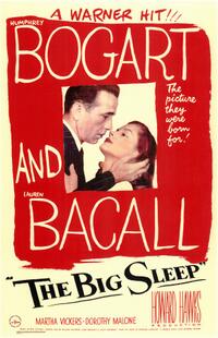 Poster art for "The Big Sleep."