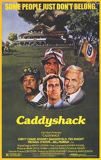 Poster art for "Caddyshack."