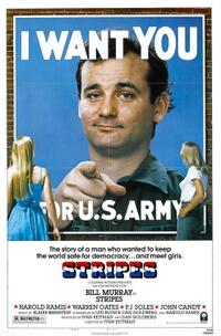 Poster art for "Stripes."