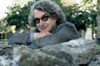 Director Wim Wenders on the set of "Pina."