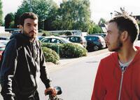 Tom Cullen as Russel and Chris New as Glen in "Weekend."