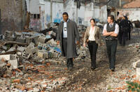 Tyler Perry, Rachel Nichols and Edward Burns in "Alex Cross."