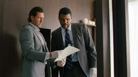 Edward Burns and Tyler Perry in "Alex Cross."