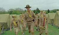 Edward Norton as Scout Master in "Moonrise Kingdom."