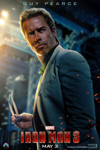 Character poster for "Iron Man 3."