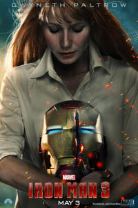 Character poster for "Iron Man 3."