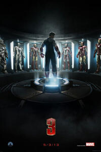 Poster art for "Iron Man 3."
