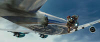 Robert Downey, Jr. as Iron Man in "Iron Man 3."