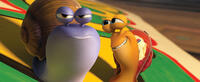 Chet voiced by Paul Giamatti and Turbo voiced by Ryan Reynolds in "Turbo."