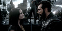 Eva Green as Artemisia and Christopher Sciueref as General Kashani in "300: Rise of an Empire."