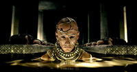 Rodrigo Santoro as Xerxes in "300: Rise of an Empire."
