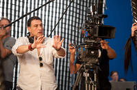 Director Noam Murro on the set of "300: Rise of an Empire."
