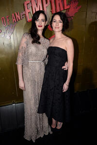 Eva Green and Lena Headey at the California premiere of "300: Rise Of An Empire."