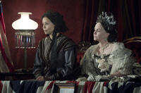 Gloria Reuben as Elizabeth Keckley and Sally Field as Mary Todd Lincoln in "Lincoln."