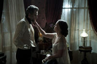 Daniel Day-Lewis as Abraham Lincoln and Sally Field as Mary Todd Lincoln in "Lincoln."