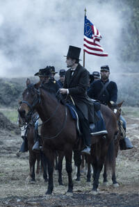 Daniel Day-Lewis as president Abraham Lincoln in "Lincoln."