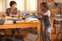 Maggie Gyllenhaal as Jamie and Viola Davis as Nona in "Won't Back Down."