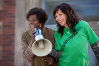 Viola Davis as Nona and Maggie Gyllenhaal as Jamie in "Won't Back Down."