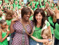 Viola Davis as Nona and Maggie Gyllenhaal as Jamie in "Won't Back Down."