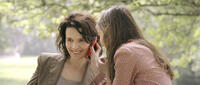 Juliette Binoche and Anaïs Demoustier in "Elles."