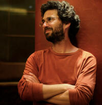 Director Josh Marston on the set of "The Forgiveness of Blood."