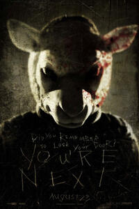 Poster art for "You're Next."