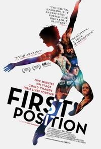 Poster art for "First Position."