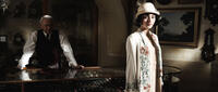 Serge Avedikian as Irane's Father and Golshifteh Farahani as Irane in "Chicken With Plums."