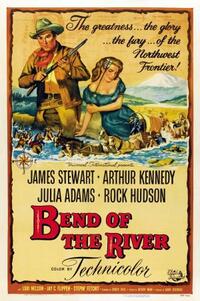 Poster art for "Bend of the River."