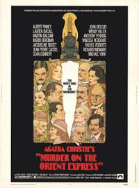 Poster art for "Murder on the Orient Express."