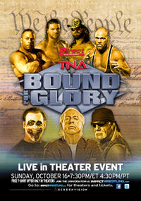 Poster art for "TNA Wrestling’s Bound for Glory."