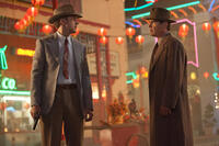 Ryan Gosling as Sgt. Jerry Wooters and Josh Brolin as Sgt. John O'Mara in "Gangster Squad."
