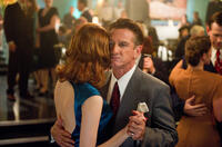 Emma Stone as Grace Faraday and Sean Penn as Mickey Cohen in "Gangster Squad."