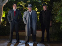 James Carpinello as Johnny Stomp, Sean Penn as Mickey Cohen and Evan Jones as Neddy Herbert in "Gangster Squad."